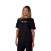 T-SHIRT DAMSKI FOX ABSOLUTE BLACK L
